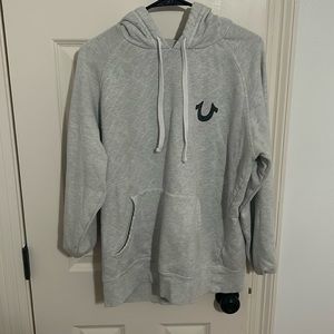 True religion white hoodie